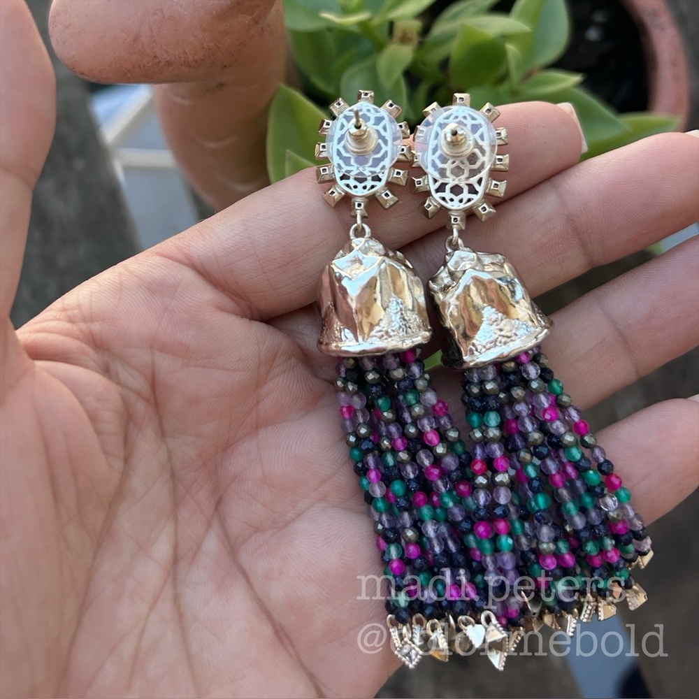 Kendra Scott Beaded Statement Earrings - image 5